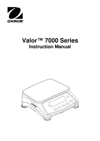 Thumbnail of document Manual - Valor 7000 Series